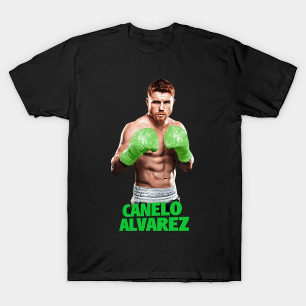 the winner of canelo alvarez T-Shirt by Brown777